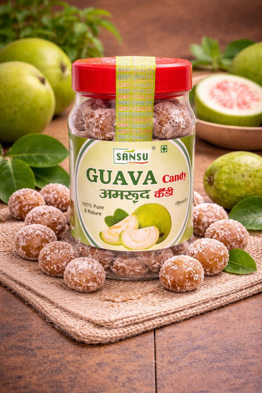SANSU Organic Guava Candy (200g)