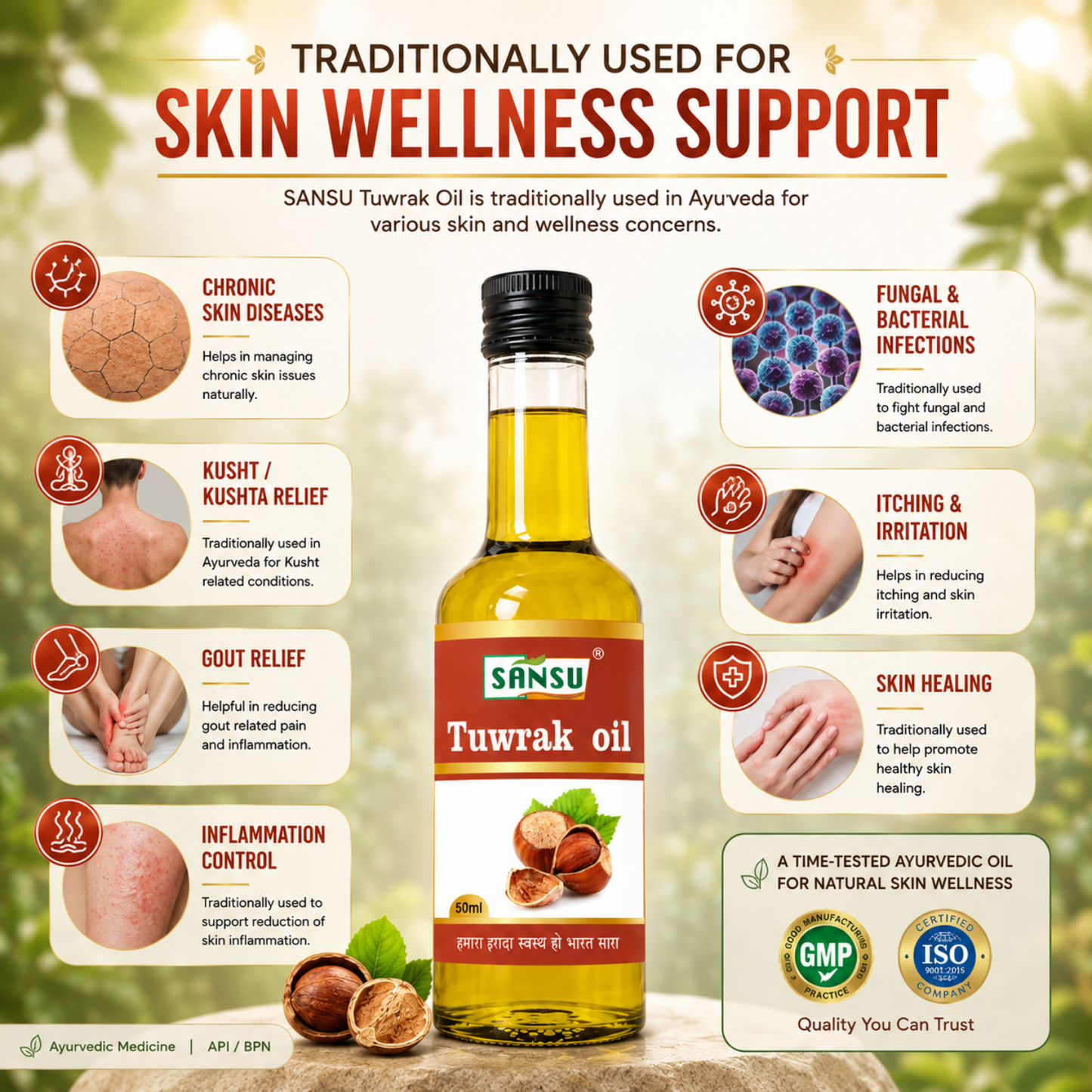Sansu Tuwrak Oil 50 ml (Pack of 2)