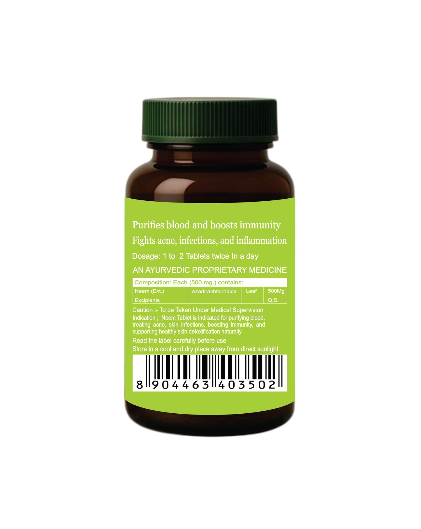 Sansu Neem Tablet (60Tab)