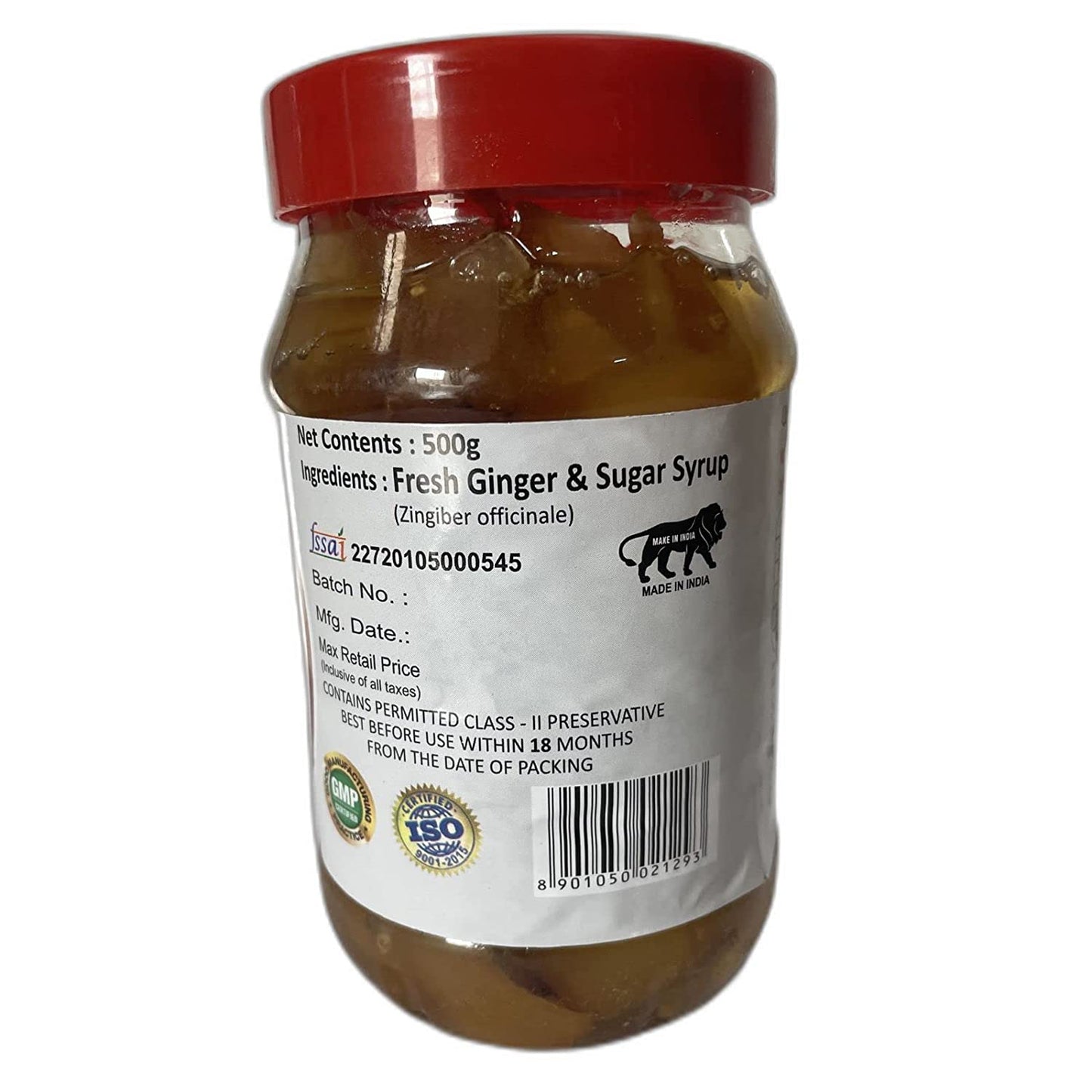 SANSU GINGER MURABBA (500 GM)