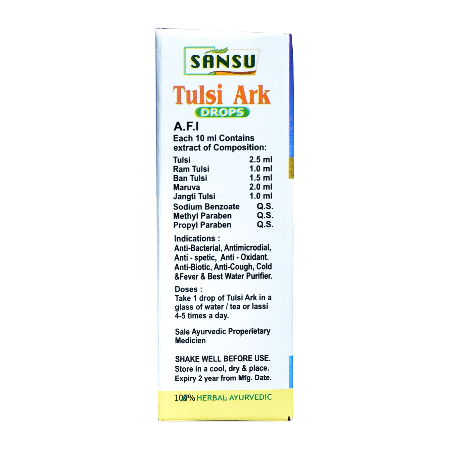 SANSU TULSI DROP (20 ML)