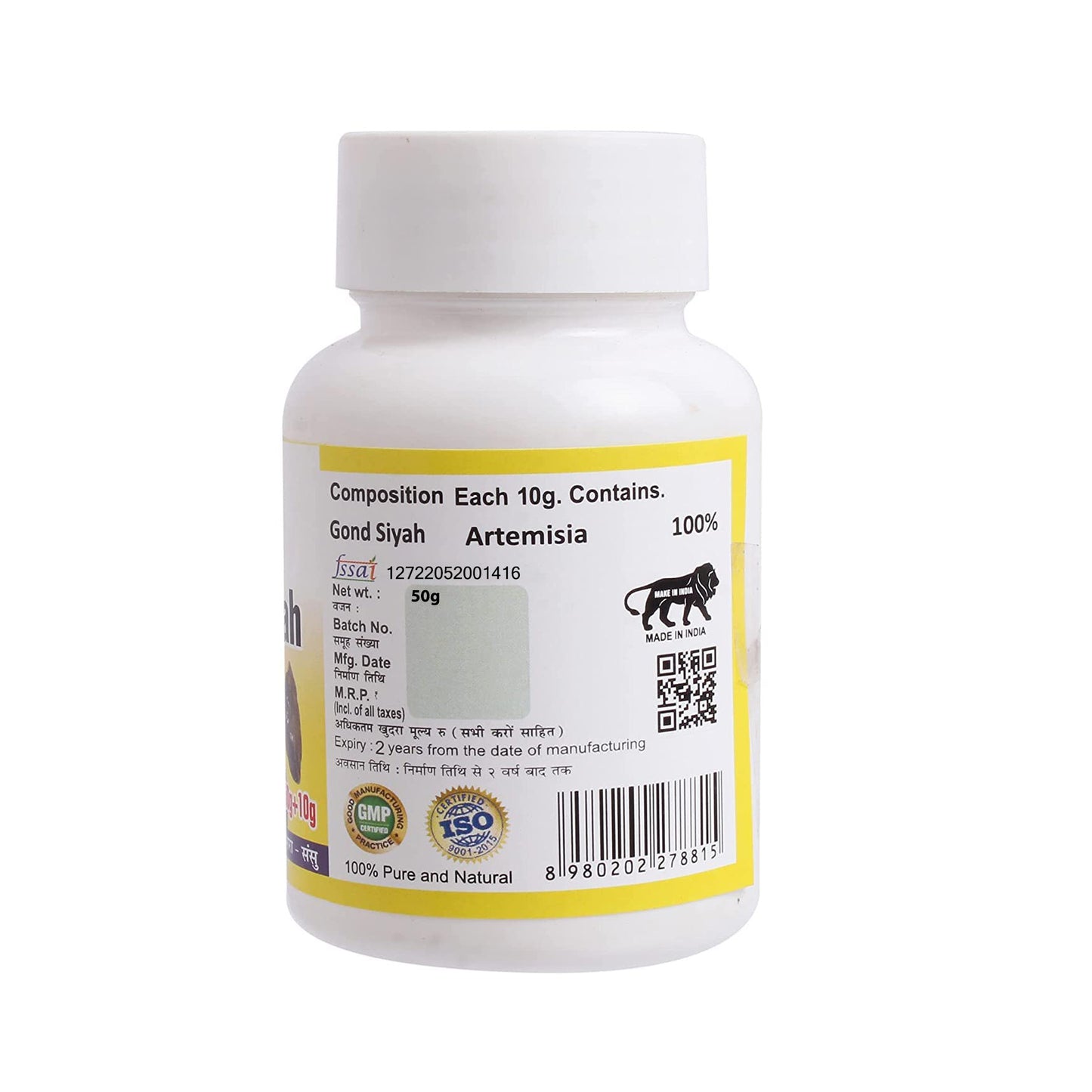 SANSU Gond siyah - Kala Gond (50 Gram)