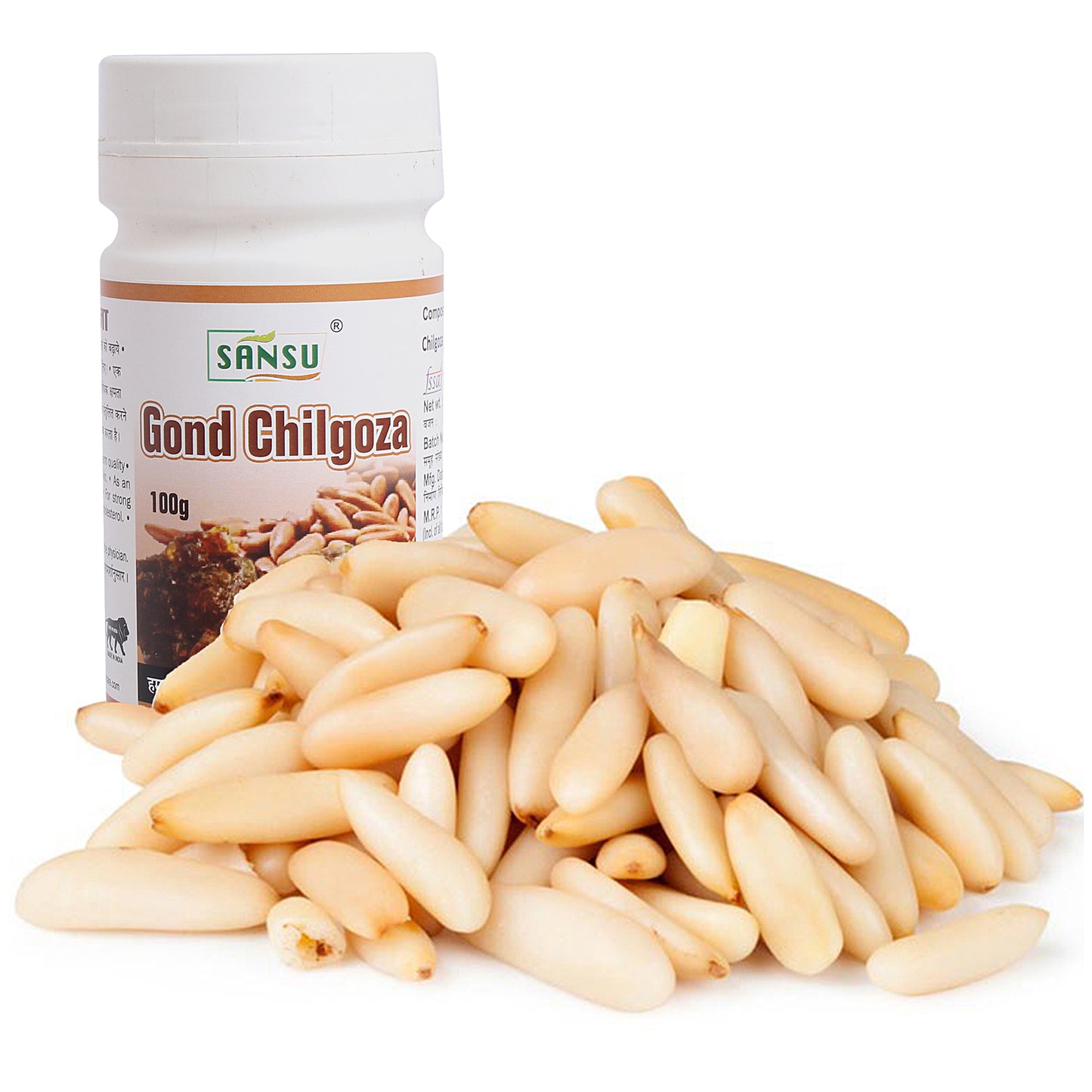 SANSU Gond Chilgoza (100gram)