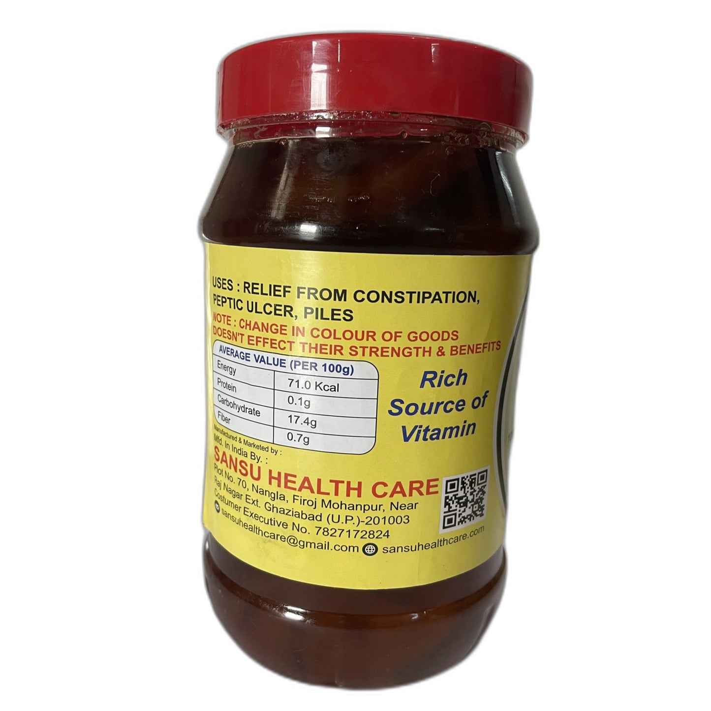 SANSU Homemade Organic Bel Murabba Bail Fruit Ka Murabba, Sweet Belgiri Murabba -1kg