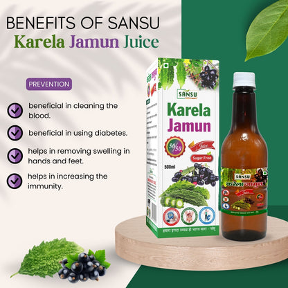 SANSU KARELA JAMUN 50-50 RAS (500 ML)