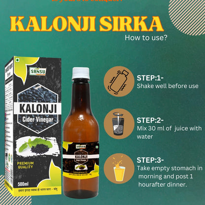 SANSU KALONJI SIRKA (500 ML)