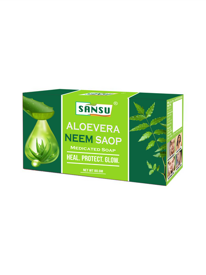 ALoervera Neem Soap 80gm