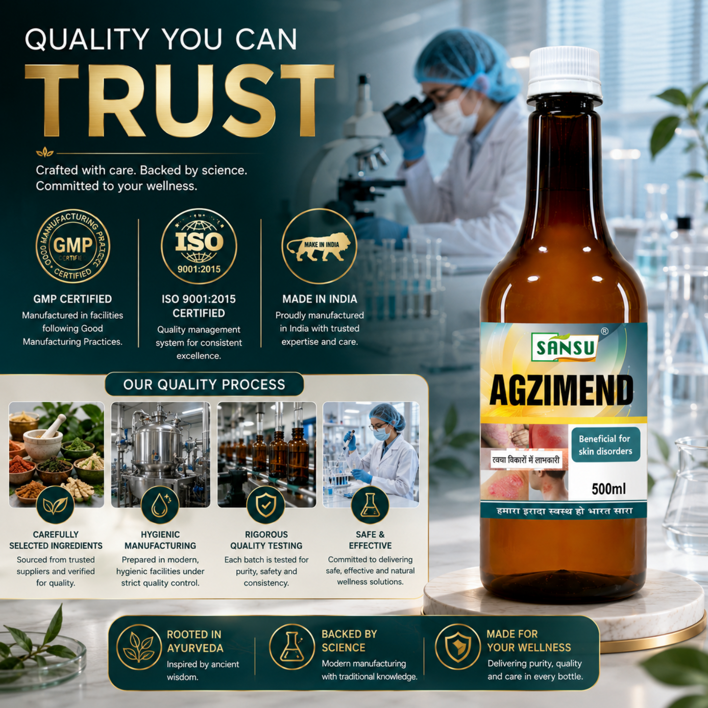 Sansu Agzimend 500ml