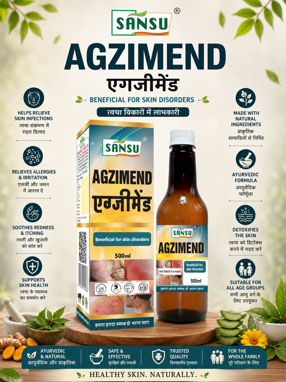 Sansu Agzimend 500ml