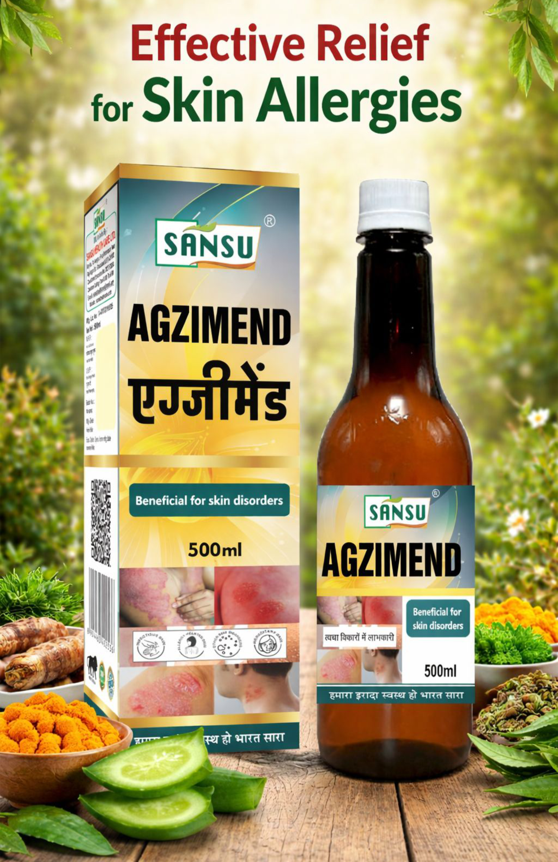 Sansu Agzimend 500ml – SANSU HEALTH CARE LTD.