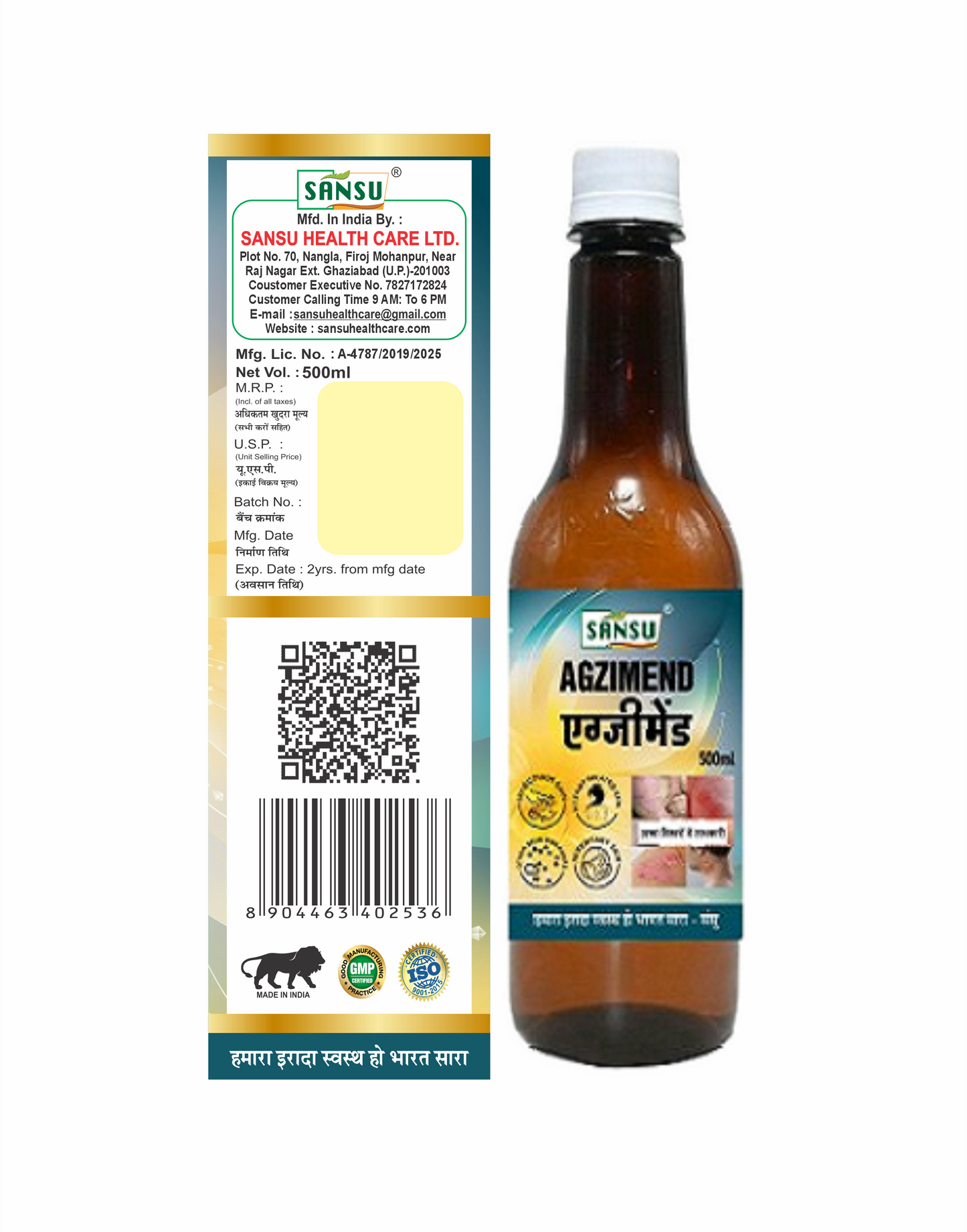 Sansu Agzimend 500ml