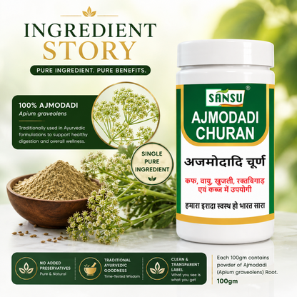 Sansu Ajmodadi Churan 100 gm (Pack of 2)