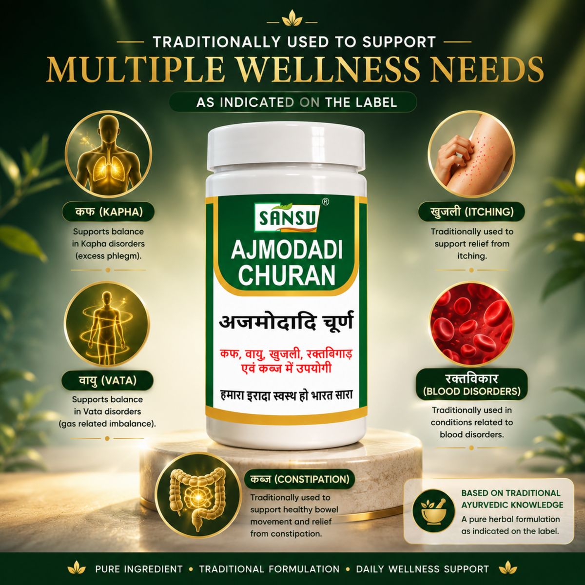 Sansu Ajmodadi Churan 100 gm (Pack of 2)