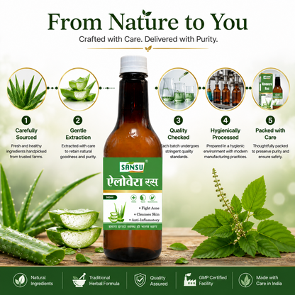 Sansu Aloevera Juice 500 ml