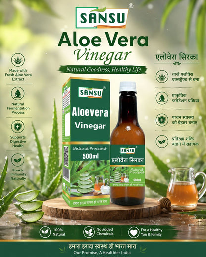 SANSU ALOEVERA VINEGER (500ML)