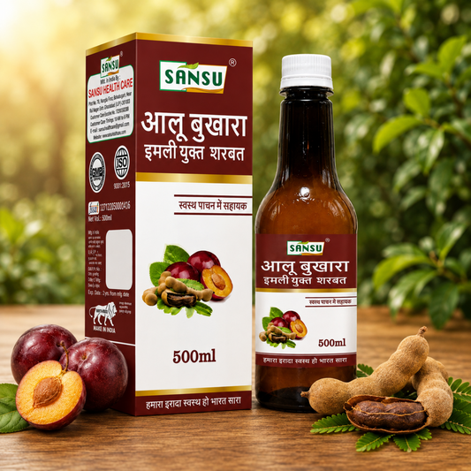Sansu Aloo Bukhara with Imli Juice 500 ml