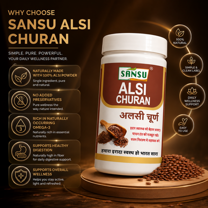 Sansu Alsi Churan 100 gm (Pack of 2)