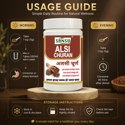 Sansu Alsi Churan 100 gm (Pack of 2)