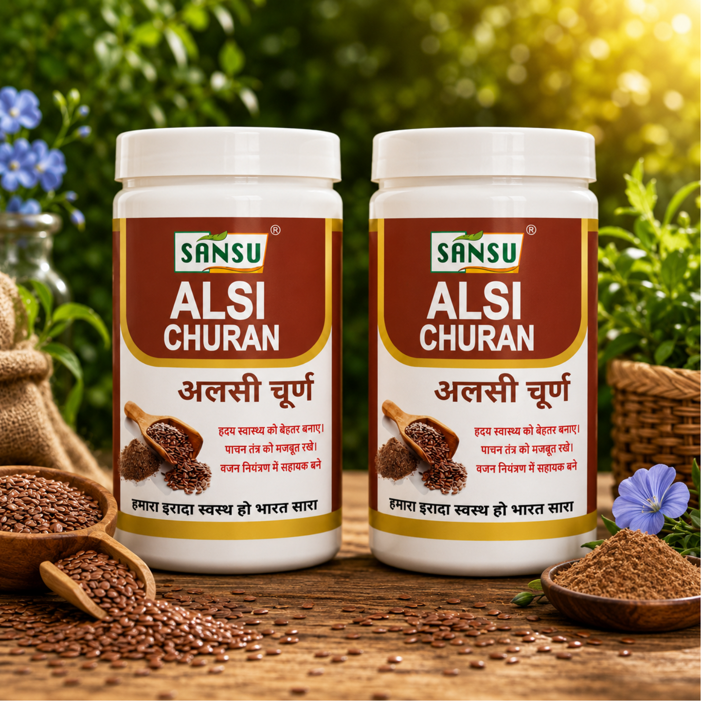 Sansu Alsi Churan 100 gm (Pack of 2)