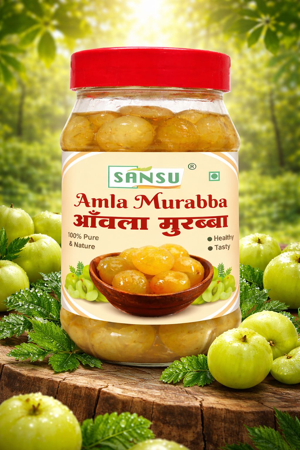 SANSU AMLA MURABBA 500 gram