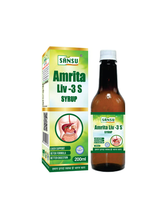 Sansu Amrita LIV DS Syrup (200 ML)