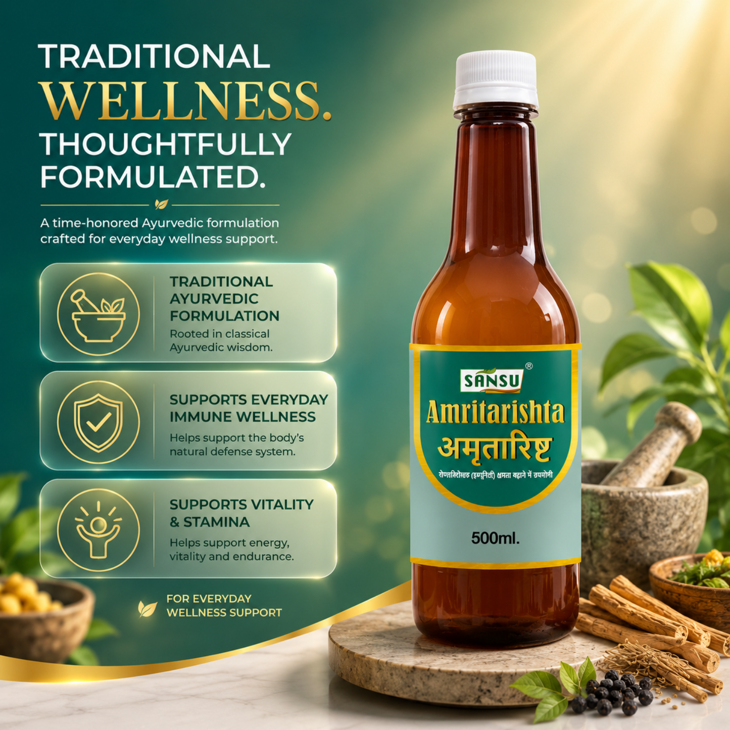 Sansu amrita ristha 500ml