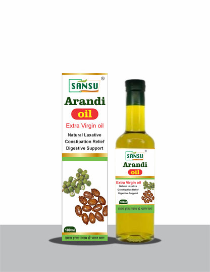SANSU Castor Oil / Arandi Oil(100ML)