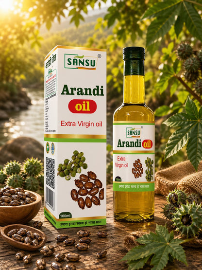 SANSU Castor Oil / Arandi Oil(100ML)