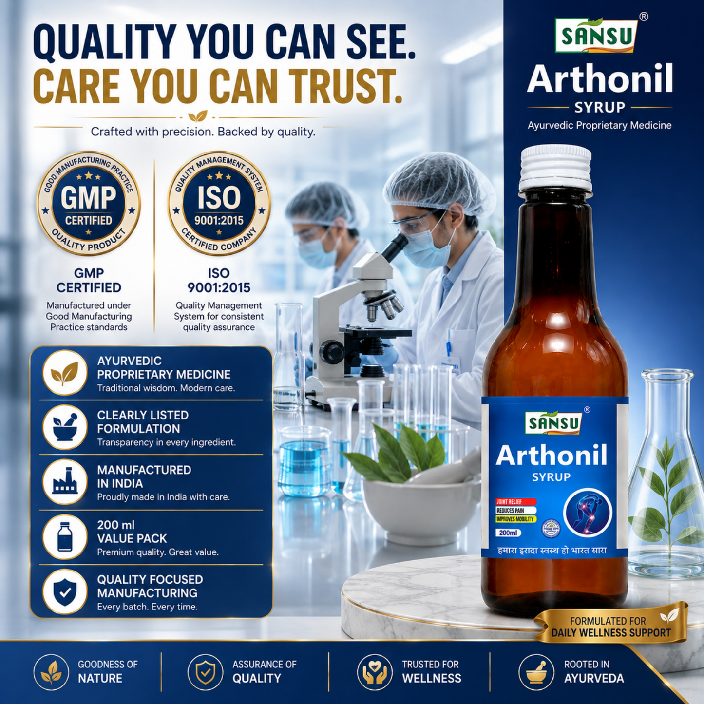 SANSU Arthonil Syrup (200 ML)