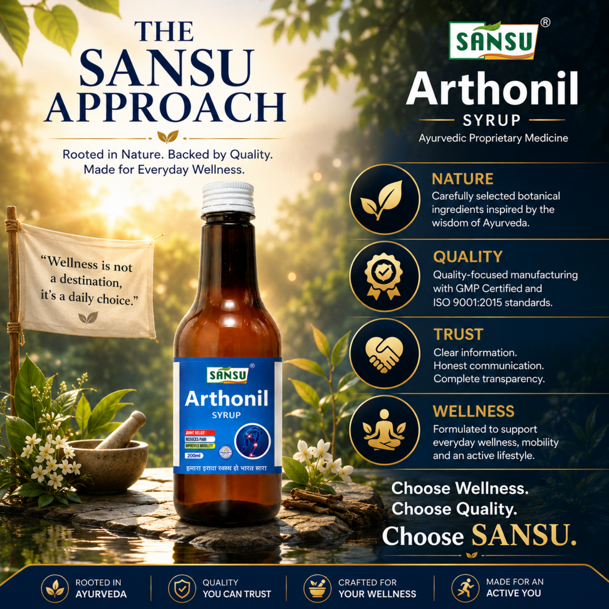 SANSU Arthonil Syrup (200 ML)