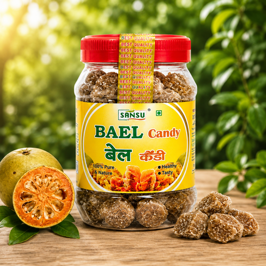 Sansu Homemade Bel Candy (Immunity Booster Pack) | Good For Health / Sun-Dried Candy (Bael Candy - 200 gm)