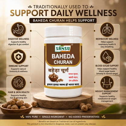 Sansu Baheda Churan 100 gm (Pack of 2)
