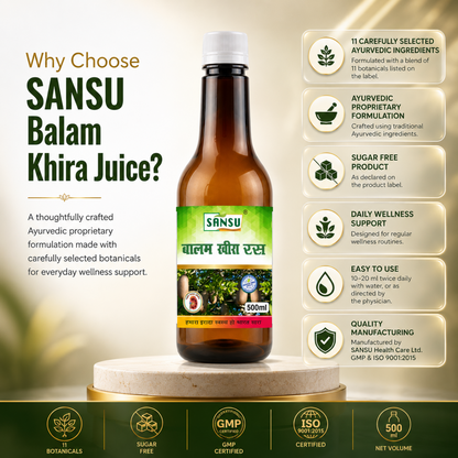 Sansu Balam Khira Juice (500 ml)