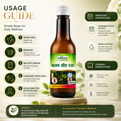 Sansu Balam Khira Juice (500 ml)