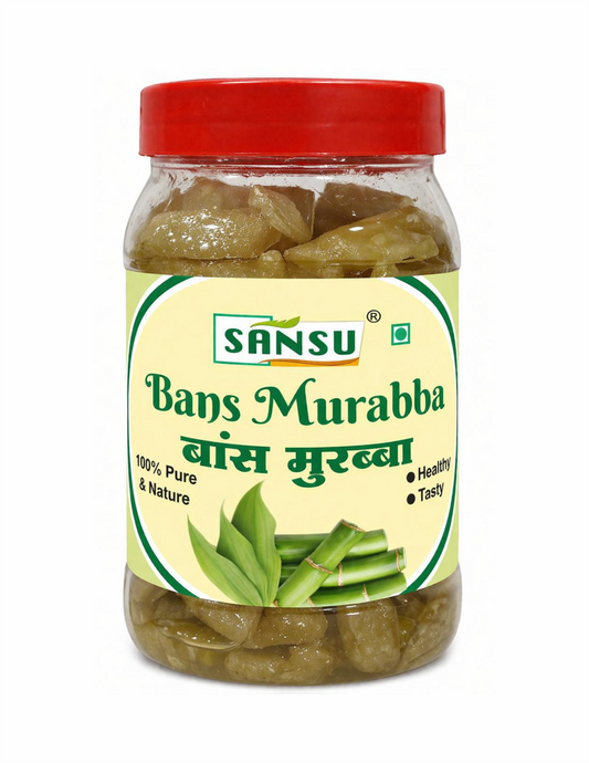 SANSU Bans ka Murabba  500 Gram Helps Increasing Height Growth | Bamboo Shoots Murabba Good for Health