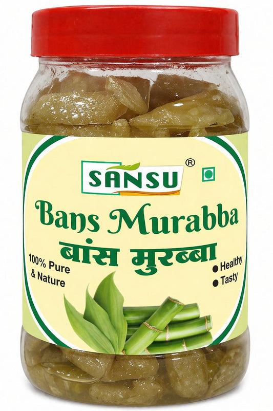 SANSU Bans ka Murabba  500 Gram Helps Increasing Height Growth | Bamboo Shoots Murabba Good for Health