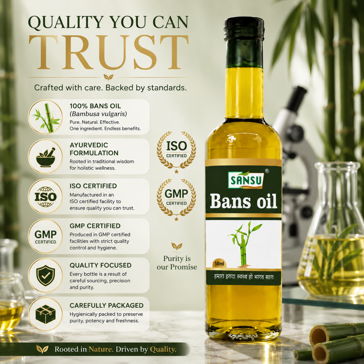 Sansu Bans Oil 50 ml (Pack of 2)