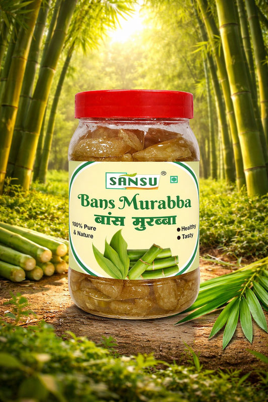 SANSU Bans ka Murabba  500 Gram Helps Increasing Height Growth | Bamboo Shoots Murabba Good for Health