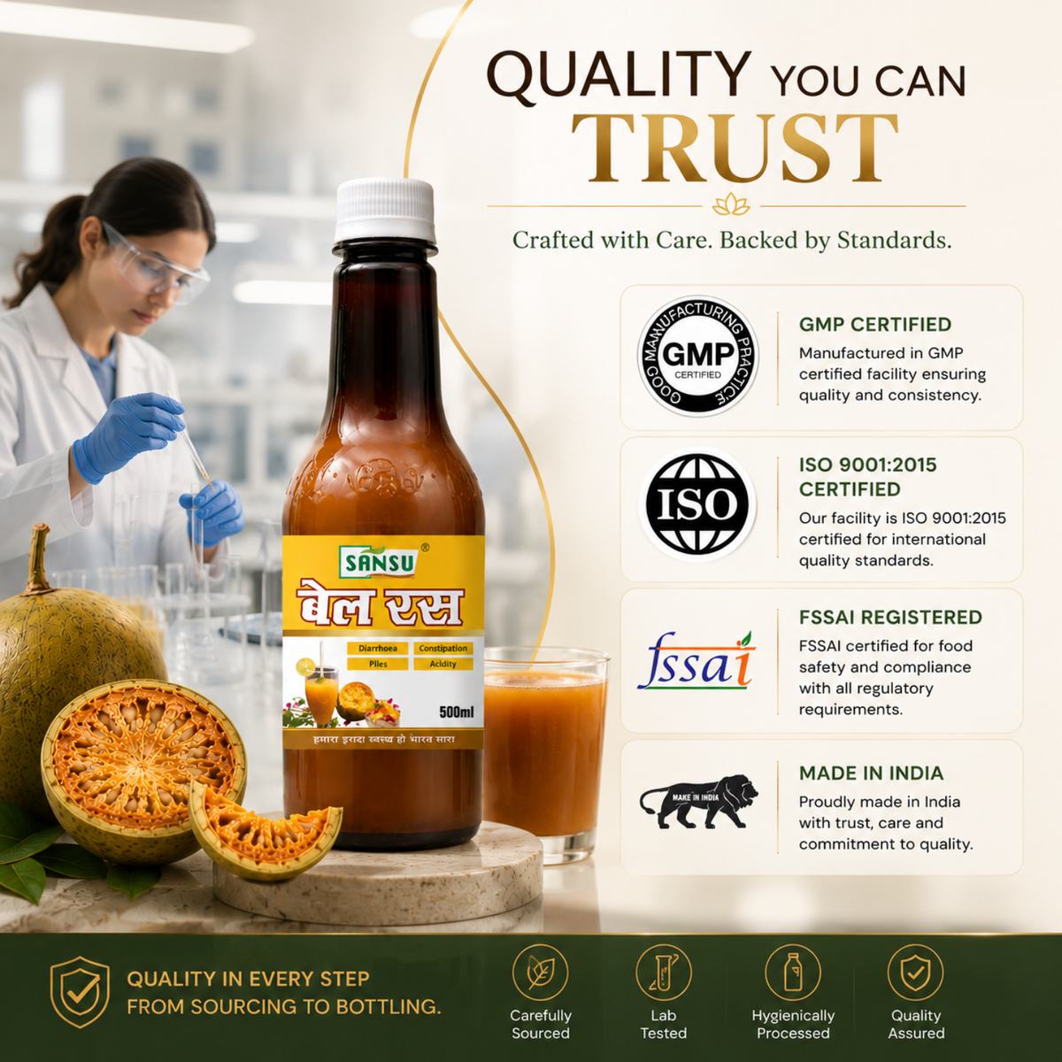 Sansu Bael Juice 500 ml
