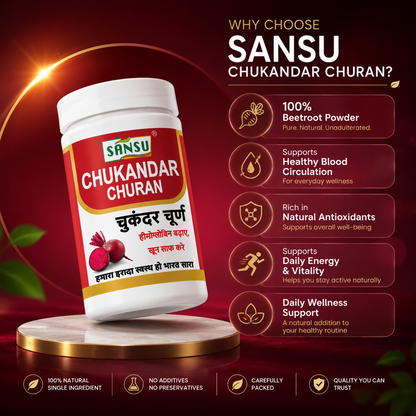Sansu Chukandar / Beetroot Churan 100 gm (Pack of 2)