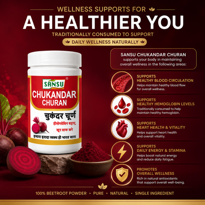 Sansu Chukandar / Beetroot Churan 100 gm (Pack of 2)