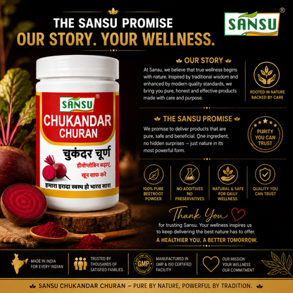 Sansu Chukandar / Beetroot Churan 100 gm (Pack of 2)