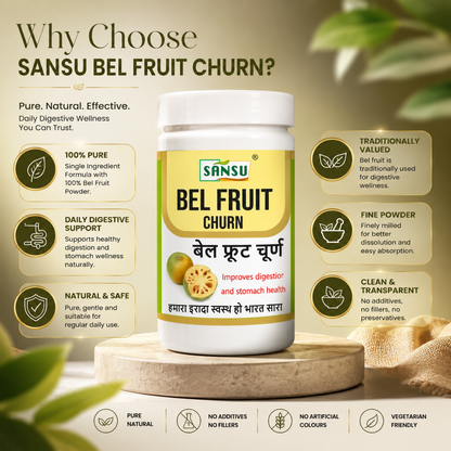Sansu Bel Fruit Churan 100gm (Pack of 2)