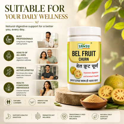 Sansu Bel Fruit Churan 100gm (Pack of 2)