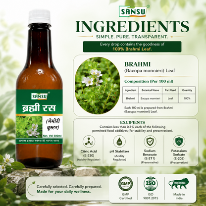 Sansu Brahmi Ras / Juice (500 ml)