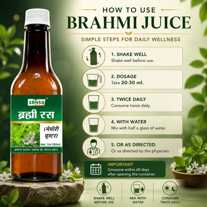 Sansu Brahmi Ras / Juice (500 ml)