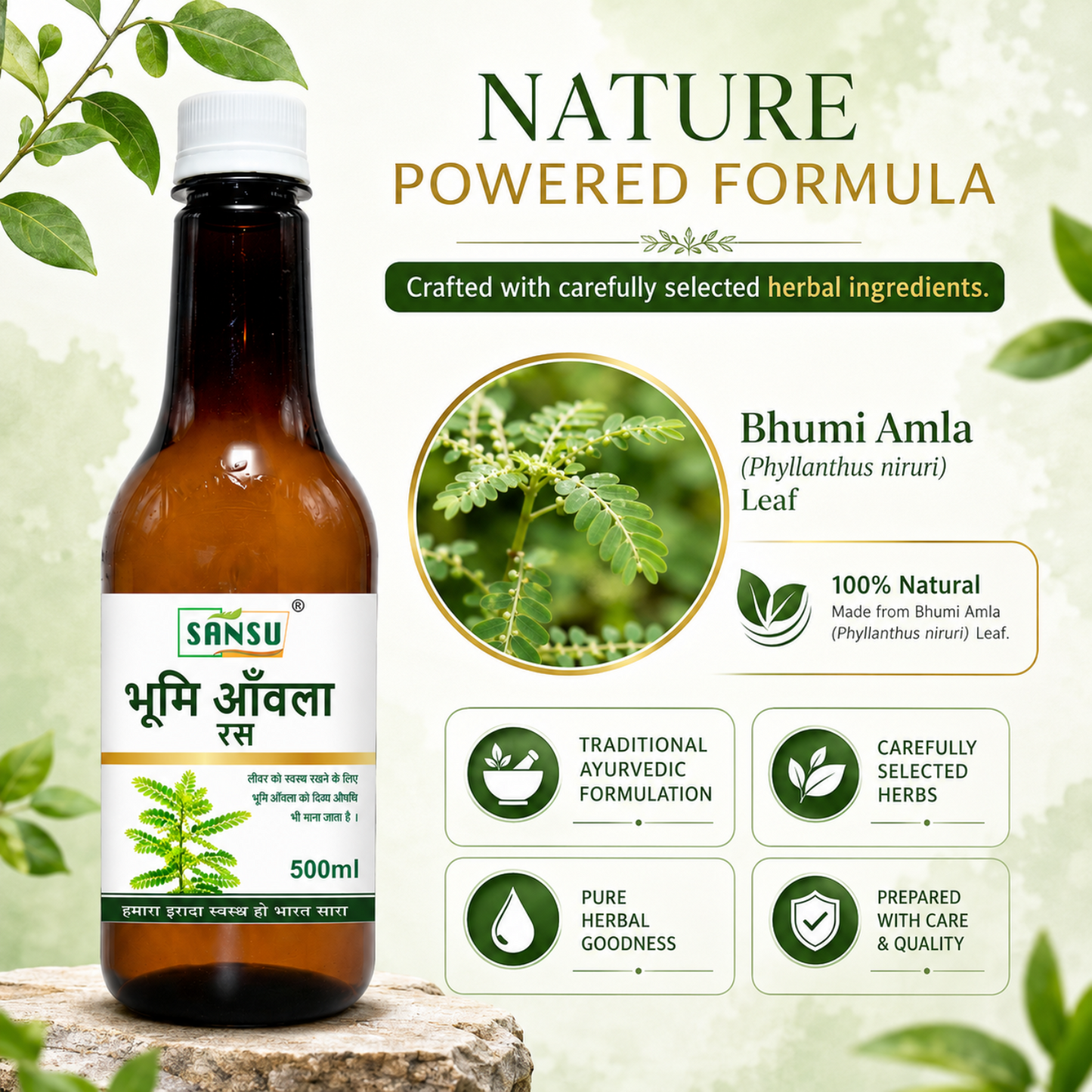 Sansu Bhumi Amla Juice 500 ml