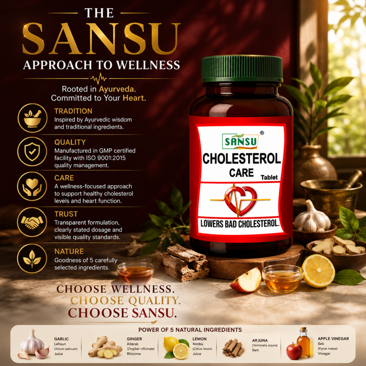 Sansu Cholesterol Tablet