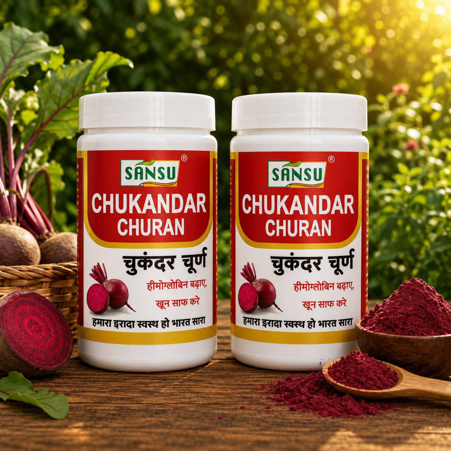 Sansu Chukandar / Beetroot Churan 100 gm (Pack of 2)
