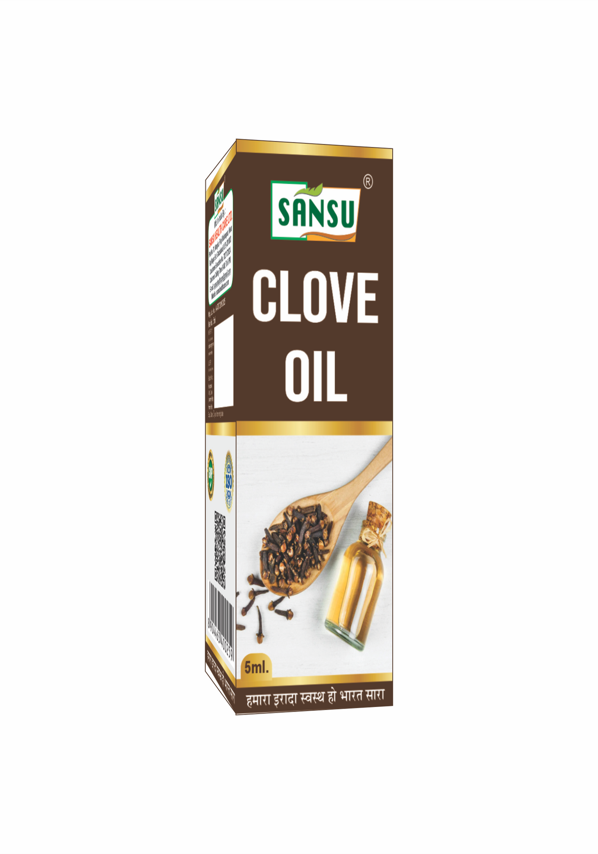 SANSU CLOVE OIL (5 ML) Pack of 5